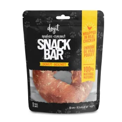 Best Snack Bar Dog Treats Chicken Rawhide Donut Treats Treats & Chews