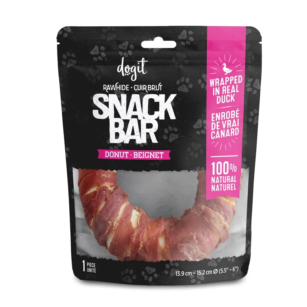 Online Snack Bar Dog Treats Duck Rawhide Donut Treats Treats & Chews