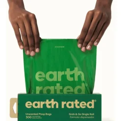 Hot 300 Unscented Dog Waste Bags on a Single Roll Supplies Leashes, Collars, Beds, Flea & Tick, Etc.