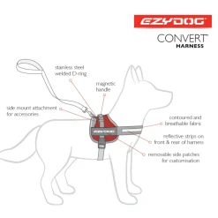 Sale Convert Dog Harness Charcoal Supplies Leashes, Collars, Beds, Flea & Tick, Etc.