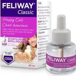 Clearance Classic Calming Diffuser Refill for Cats, 30 day Supplies Collars, Scratchers, Toys, Etc.