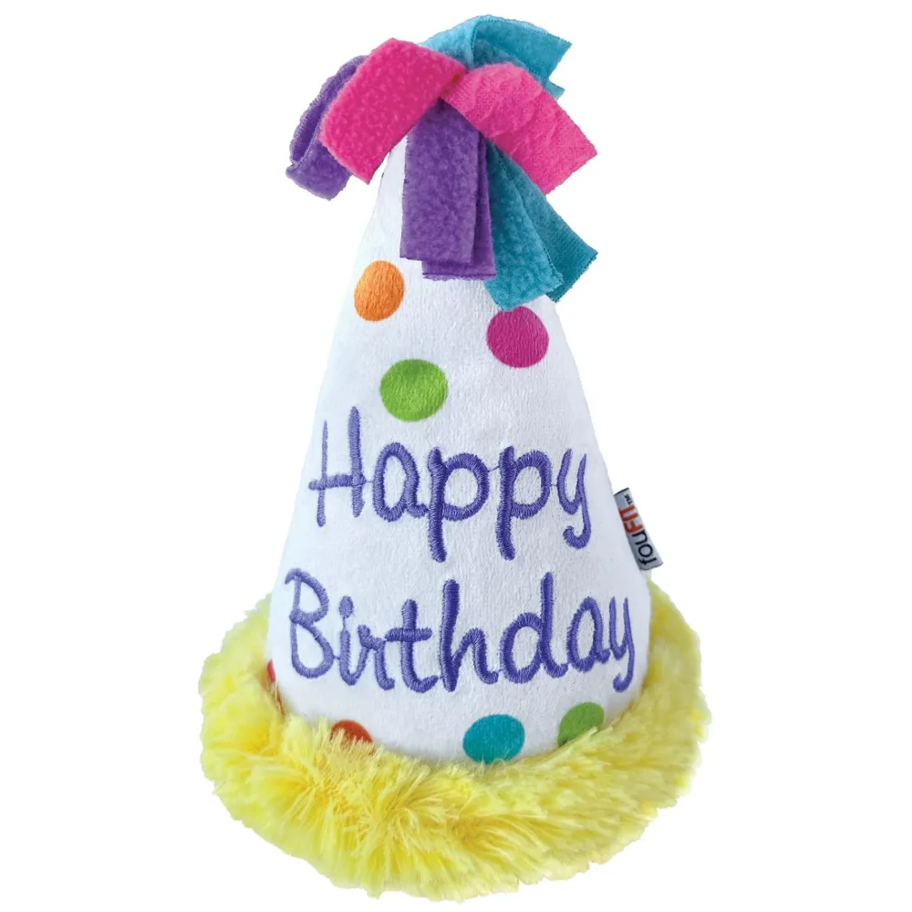 Sale Plush Birthday Hat Dog Toy Supplies Leashes, Collars, Beds, Flea & Tick, Etc. | Toys Interactive, Plush, Etc.