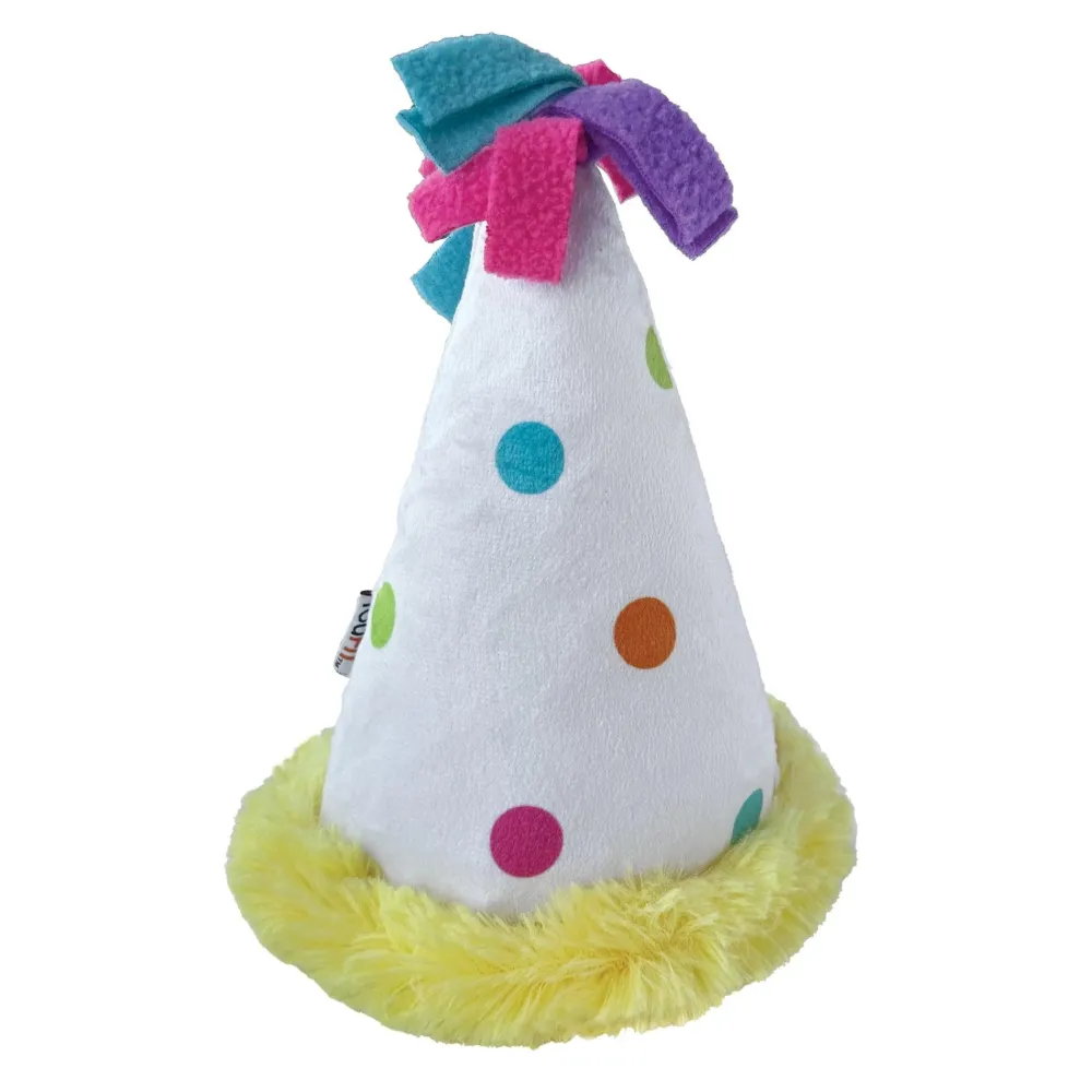Sale Plush Birthday Hat Dog Toy Supplies Leashes, Collars, Beds, Flea & Tick, Etc. | Toys Interactive, Plush, Etc.