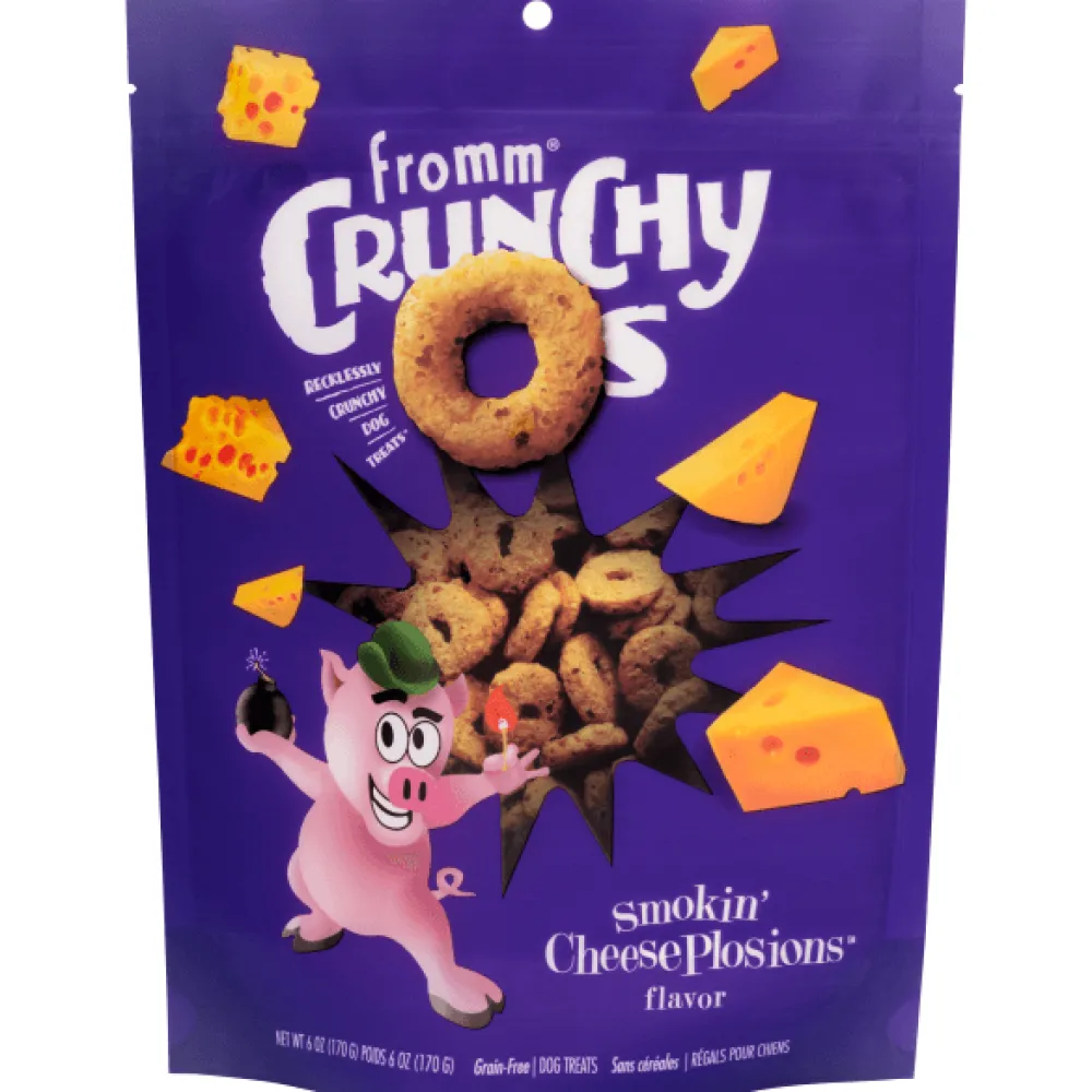 Outlet Crunchy O's Smokin' CheesePlosions Dog Treats Treats Treats & Chews