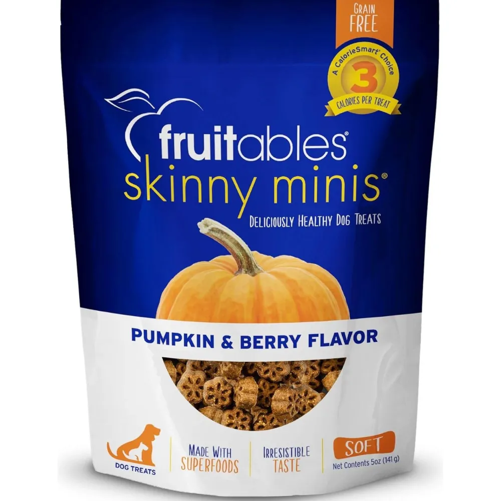 Fashion Skinny Minis Dog Treats Pumpkin & Berry Treats Treats & Chews
