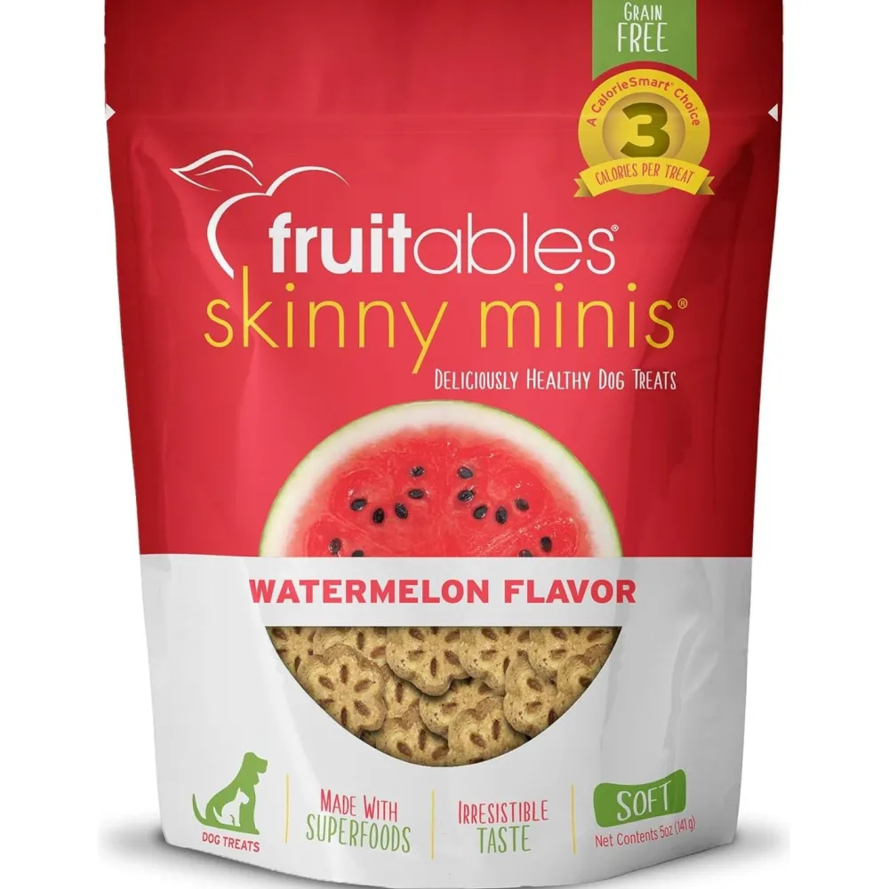 New Skinny Minis Watermelon Flavour Soft & Chewy Dog Treats Treats Treats & Chews