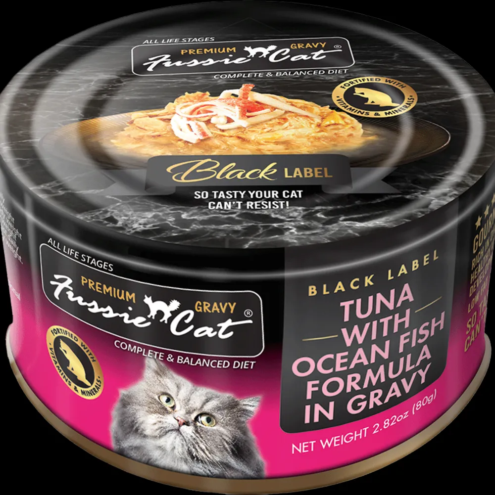 Clearance Premium Tuna With Ocean Fish Formula in Gravy Wet Food Cans, Pouches, Tetra Paks, Etc.
