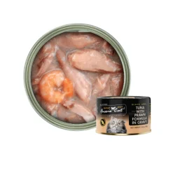 Best Premium Tuna With Prawns in Gravy Wet Food Cans, Pouches, Tetra Paks, Etc.