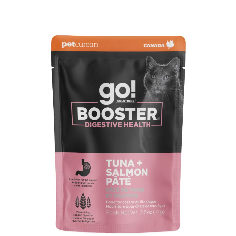 Best Booster Digestive Health Tuna + Salmon Pate for cats Wet Food Cans, Pouches, Tetra Paks, Etc. | Dry Food Dry Cat Food