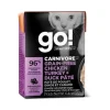 Outlet Carnivore Grain Free Chicken, Turkey + Duck Pâté for cats Wet Food Cans, Pouches, Tetra Paks, Etc.