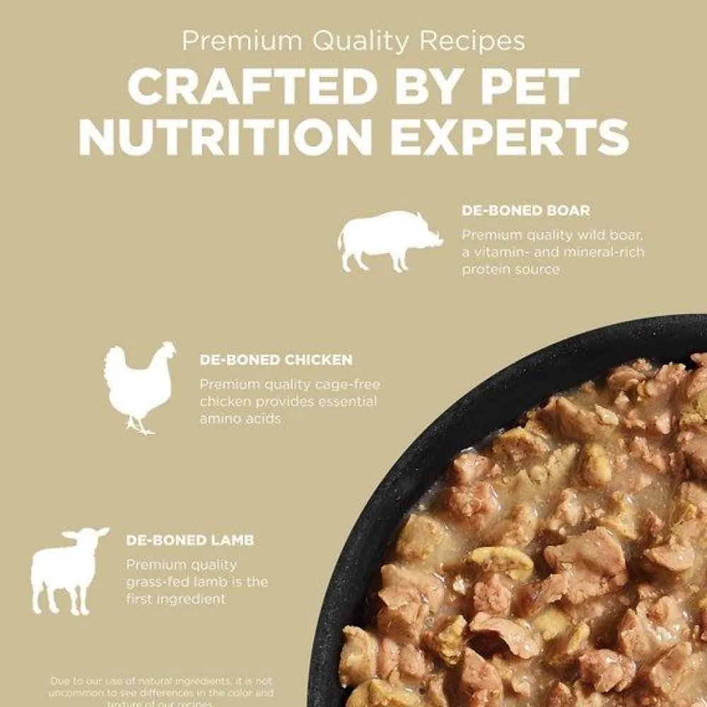Hot Carnivore Grain Free Minced Lamb + Wild Boar Recipe for cats Wet Food Cans, Pouches, Tetra Paks, Etc.