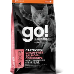Online Carnivore Grain Free Salmon + Cod Recipe for cats Dry Food Dry Cat Food