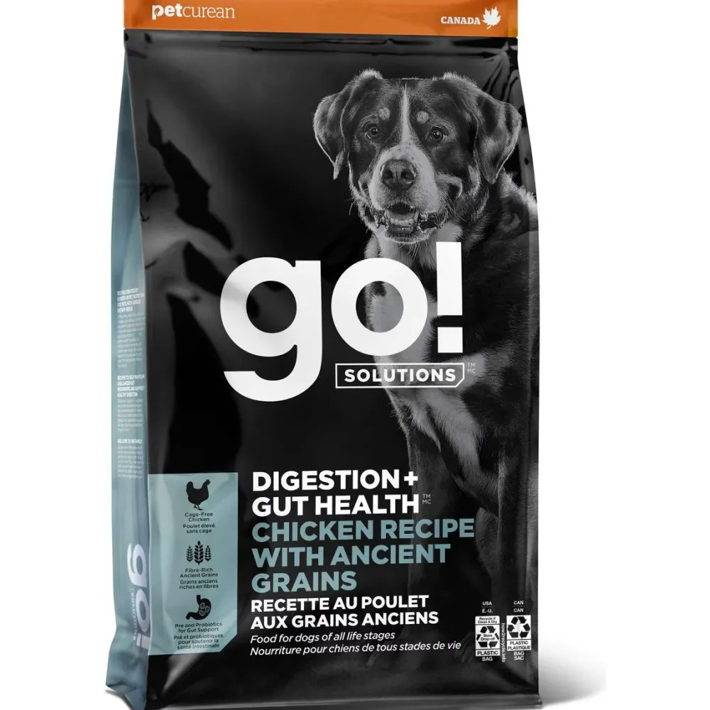 Online Digestion + Gut Health Chicken Recipe with Ancient Grains for dogs Food Dry, Wet, Freeze Dried, Etc.