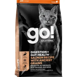 Hot Digestion + Gut Health Salmon Recipe with Ancient Grains for cats Dry Food Dry Cat Food