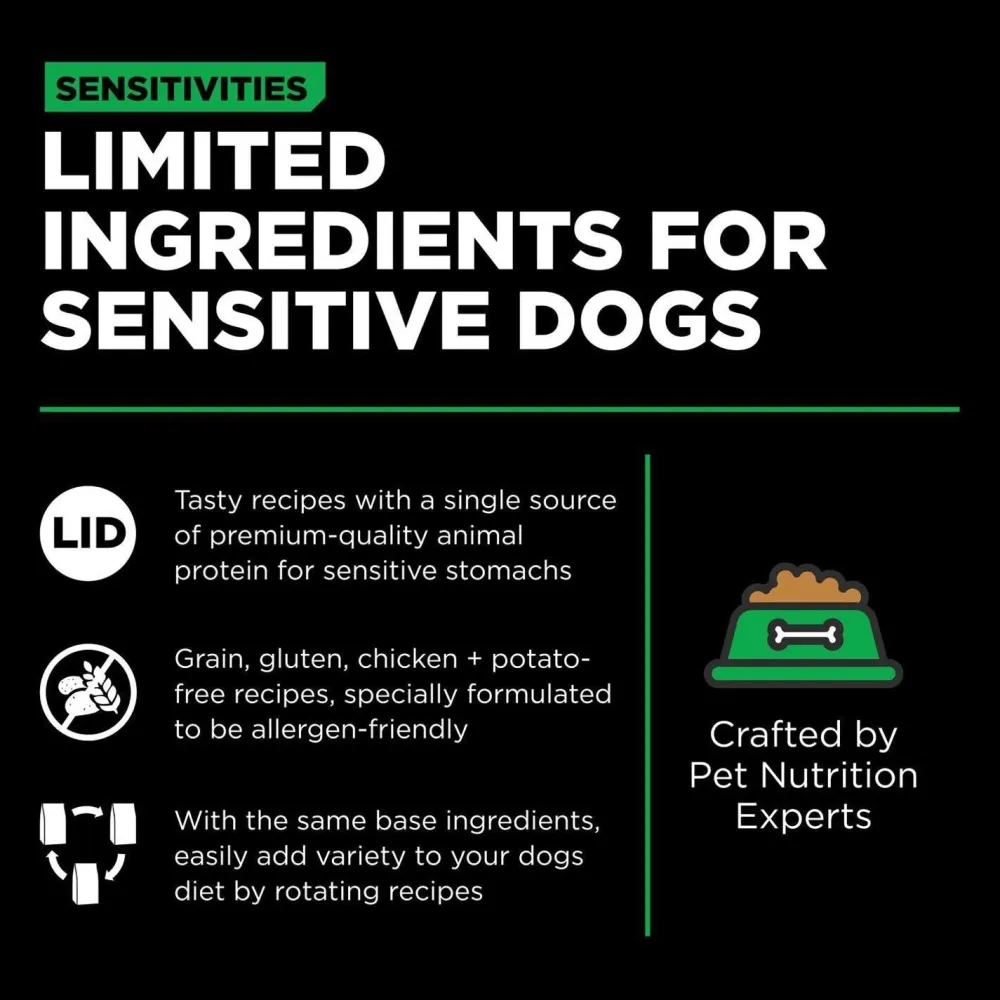 Best Sensitivities Limited Ingredient Grain Free Insect recipe for dogs Food Dry, Wet, Freeze Dried, Etc.