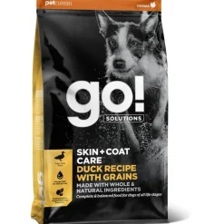 Best SKIN + COAT CARE Duck Recipe With Grains for dogs Food Dry, Wet, Freeze Dried, Etc.