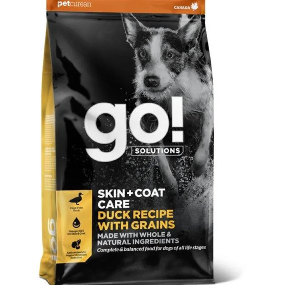 Best SKIN + COAT CARE Duck Recipe With Grains for dogs Food Dry, Wet, Freeze Dried, Etc.