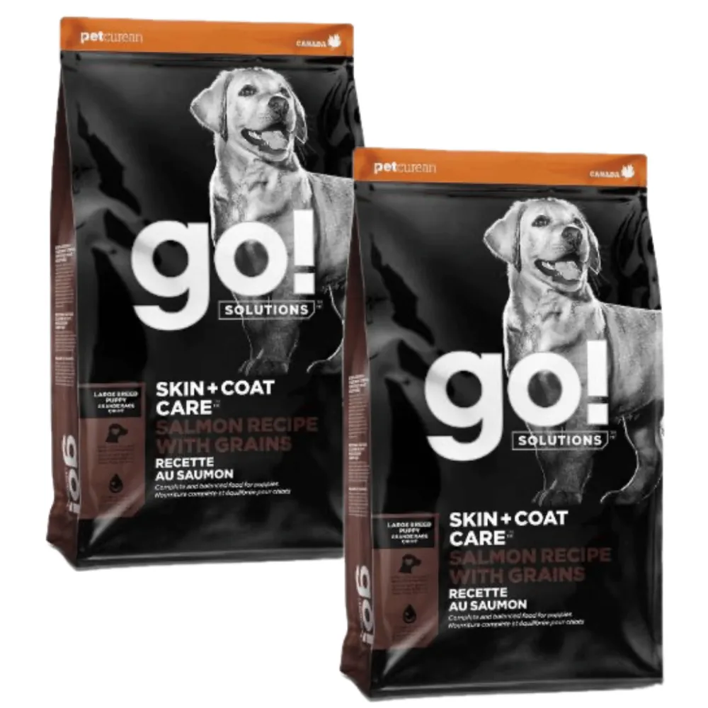 Fashion Skin + Coat Care Large Breed Puppy Salmon Recipe With Grains for dogs Food Dry, Wet, Freeze Dried, Etc.
