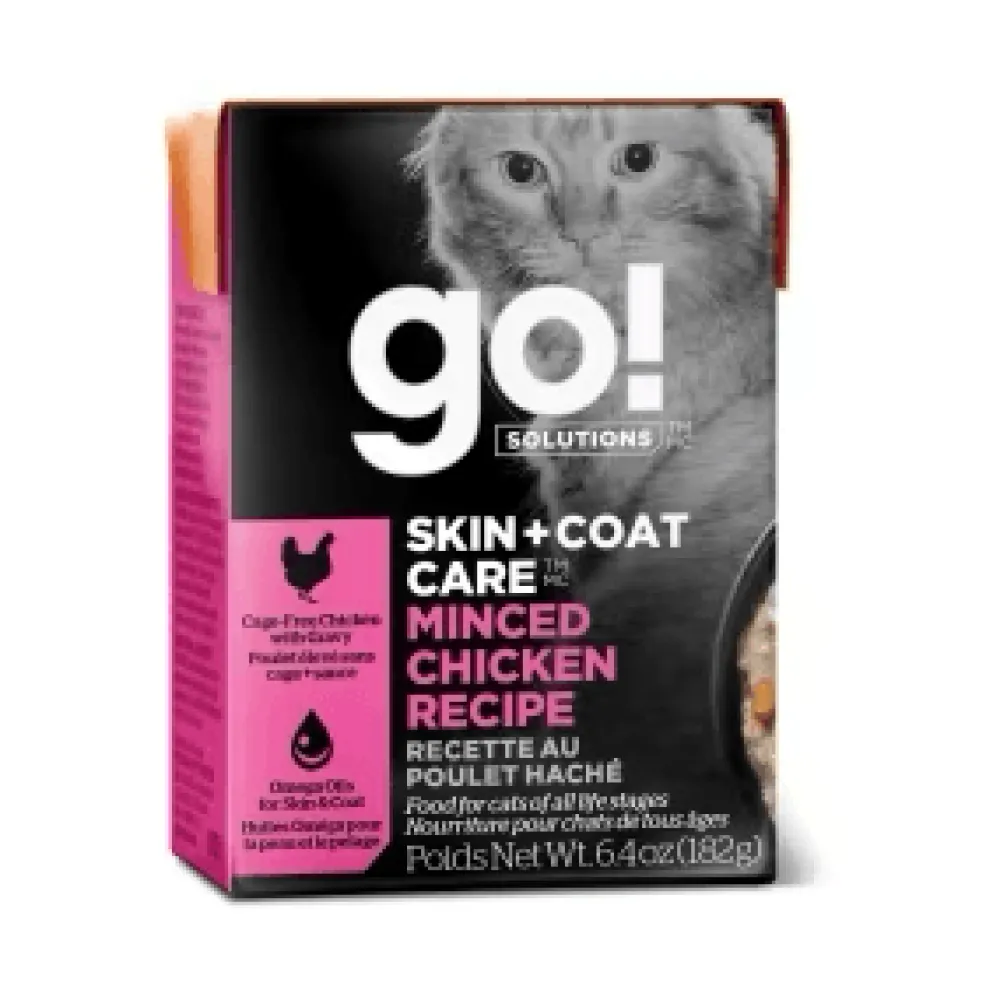 Outlet Skin + Coat Care Minced Chicken Recipe With Grains for cats Wet Food Cans, Pouches, Tetra Paks, Etc.