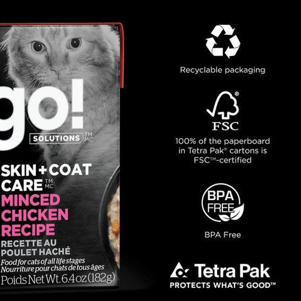 Outlet Skin + Coat Care Minced Chicken Recipe With Grains for cats Wet Food Cans, Pouches, Tetra Paks, Etc.