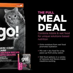 Outlet Skin + Coat Care Minced Chicken Recipe With Grains for cats Wet Food Cans, Pouches, Tetra Paks, Etc.
