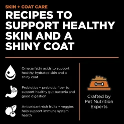 Hot Skin + Coat Care Salmon Recipe With Grains for dogs Food Dry, Wet, Freeze Dried, Etc.