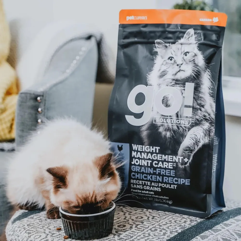 Online Weight Management + Joint Care Grain-Free Chicken Recipe for cats Dry Food Dry Cat Food
