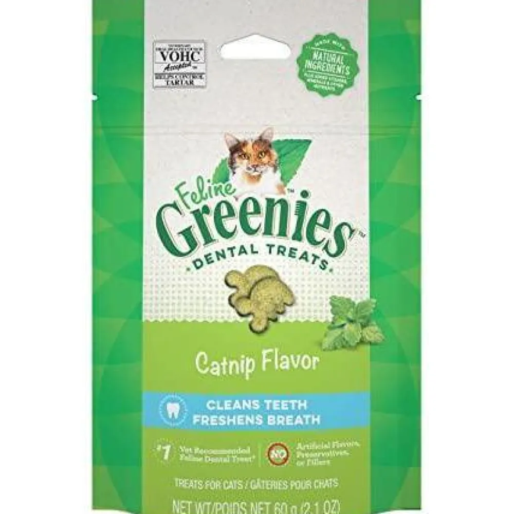 Fashion Feline Natural Dental Care Cat Treats Catnip Flavour Treats Crunchy, Soft, Lickable, Etc.