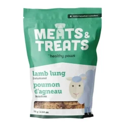 Discount Meats & Treats Dehydrated Lamb Lung Treats Treats & Chews
