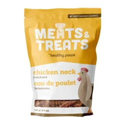 Fashion Meats & Treats Dehydrated Chicken Neck Treats Treats & Chews