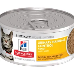 Clearance Adult Urinary Hairball Control Savory Chicken Entrée cat food Wet Food Cans, Pouches, Tetra Paks, Etc.