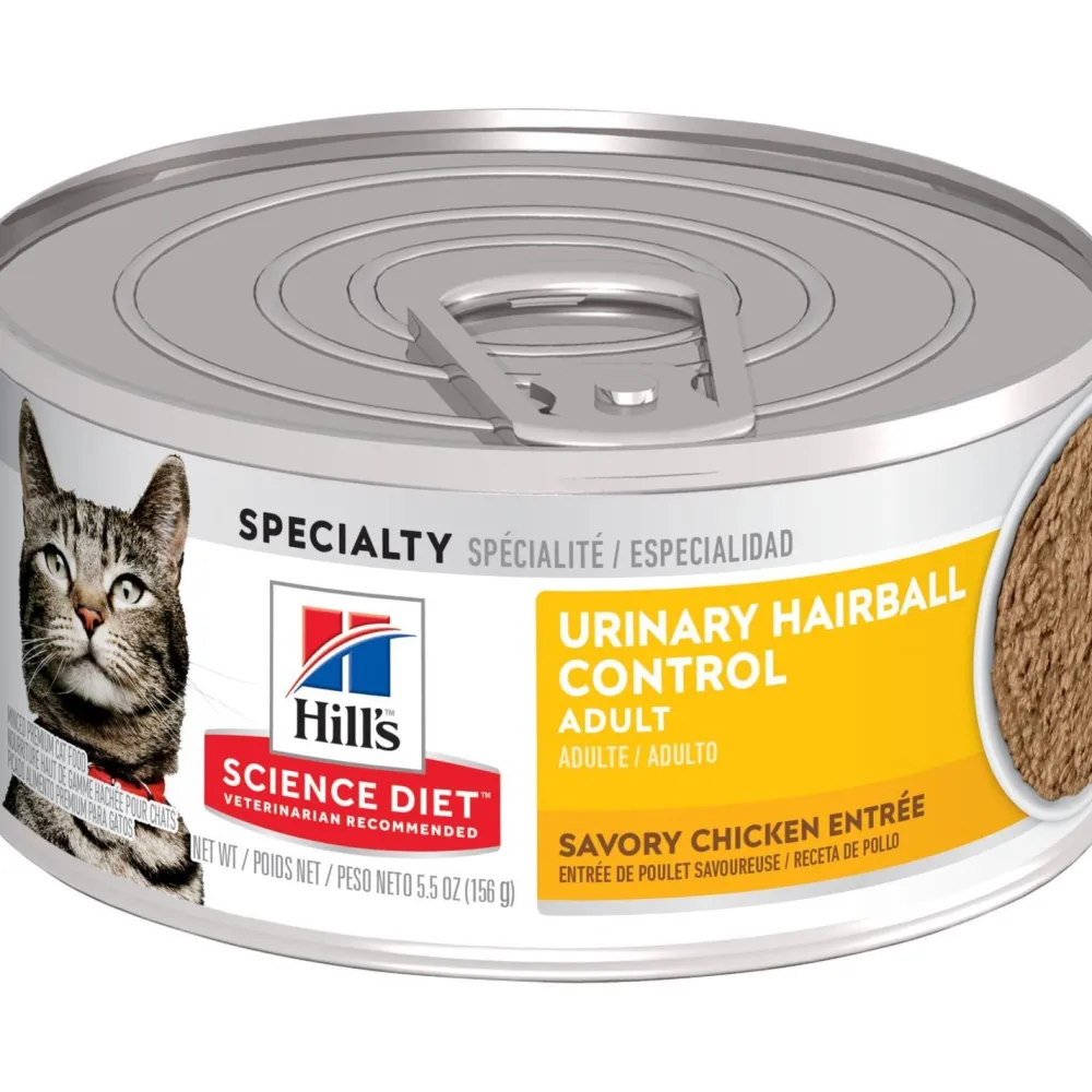 Clearance Adult Urinary Hairball Control Savory Chicken Entrée cat food Wet Food Cans, Pouches, Tetra Paks, Etc.