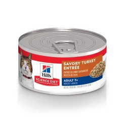 Outlet Adult 7+ Savory Turkey Canned Cat Food Wet Food Cans, Pouches, Tetra Paks, Etc.