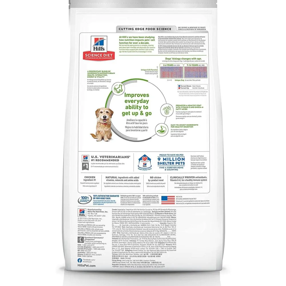 Fashion Adult 7+ Senior Vitality Small & Mini Dry Dog Food Food Dry, Wet, Freeze Dried, Etc.