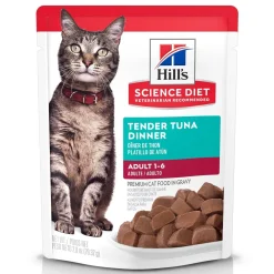 Outlet Adult Wet Cat Food, Tuna, 79g pouch Wet Food Cans, Pouches, Tetra Paks, Etc.