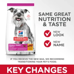 New Adult 7+ Small Paws Chicken Meal, Barley & Brown Rice Recipe dog food Food Dry, Wet, Freeze Dried, Etc.