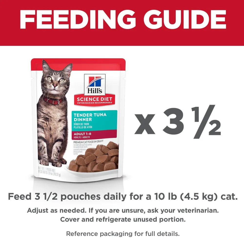 Outlet Adult Wet Cat Food, Tuna, 79g pouch Wet Food Cans, Pouches, Tetra Paks, Etc.
