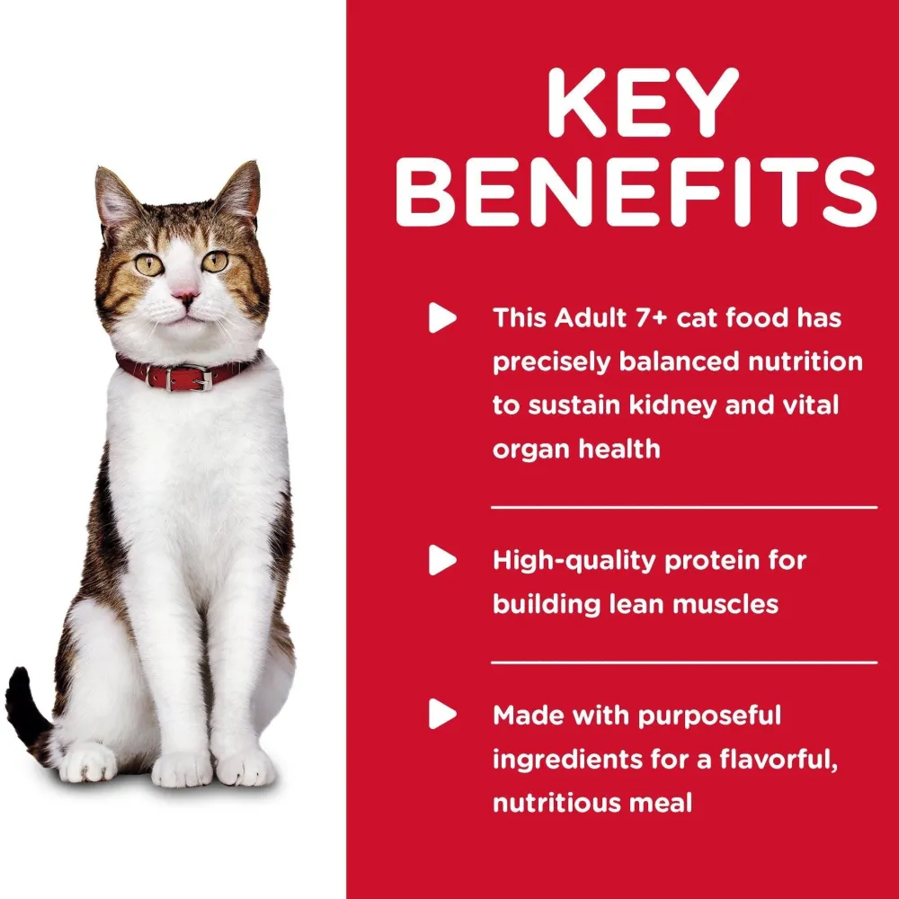Hot Adult 7+ Savory Chicken Canned Cat Food Wet Food Cans, Pouches, Tetra Paks, Etc.