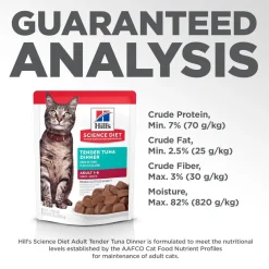 Outlet Adult Wet Cat Food, Tuna, 79g pouch Wet Food Cans, Pouches, Tetra Paks, Etc.