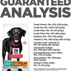 Outlet Adult Perfect Weight & Joint Support Large Breed Dry Dog Food Chicken Recipe Food Dry, Wet, Freeze Dried, Etc.
