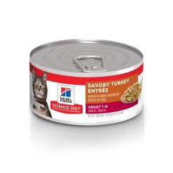 New Canned Cat Food Adult Turkey Entrée Wet Food Cans, Pouches, Tetra Paks, Etc.
