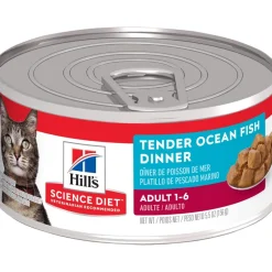 Best Canned Cat Food Tender Dinners Ocean Fish Wet Food Cans, Pouches, Tetra Paks, Etc.