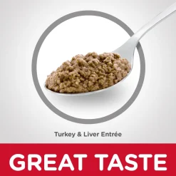 Online Canned Cat Food Adult Turkey & Liver Wet Food Cans, Pouches, Tetra Paks, Etc.