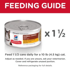 Clearance Canned Cat Food Hairball Control Chicken Wet Food Cans, Pouches, Tetra Paks, Etc.