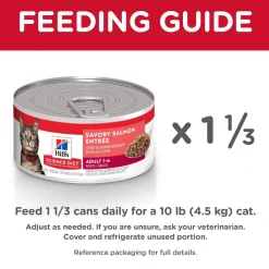Best Canned Cat Food Adult Savory Salmon Entrée Wet Food Cans, Pouches, Tetra Paks, Etc.