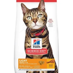 Online Dry Cat Food, Adult, Light for Healthy Weight & Weight Management, Chicken Recipe Dry Food Dry Cat Food