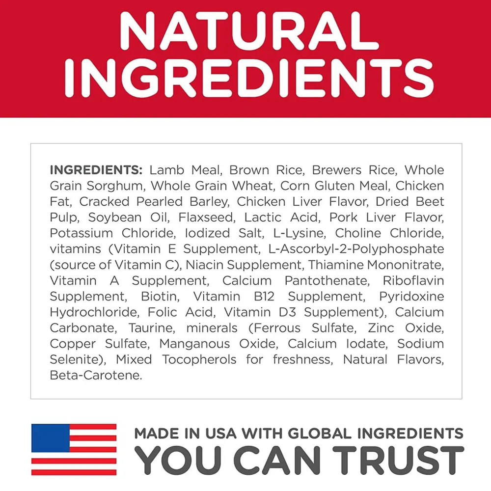 Clearance Dry Dog Food Adult 1-6 Lamb Recipe Food Dry, Wet, Freeze Dried, Etc.