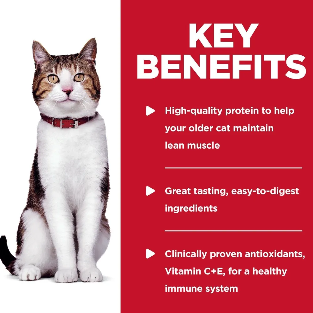 Sale Senior 7+ Wet Cat Food, Tuna, 79g pouch Wet Food Cans, Pouches, Tetra Paks, Etc.