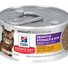 Best Sensitive Stomach & Skin Chicken & Vegetable Entrée Cat Food Wet Food Cans, Pouches, Tetra Paks, Etc.