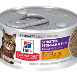Best Sensitive Stomach & Skin Chicken & Vegetable Entrée Cat Food Wet Food Cans, Pouches, Tetra Paks, Etc.